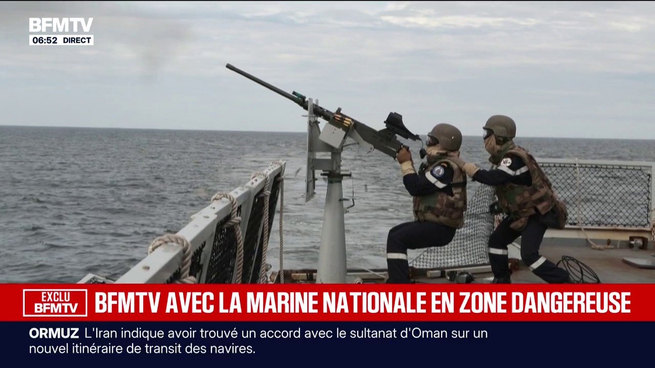 Exclu: BFMTV avec la marine nationale en mer Baltique