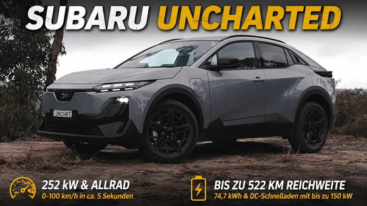 Subaru Uncharted: Alle Infos zum neuen elektrischen Subaru-SUV