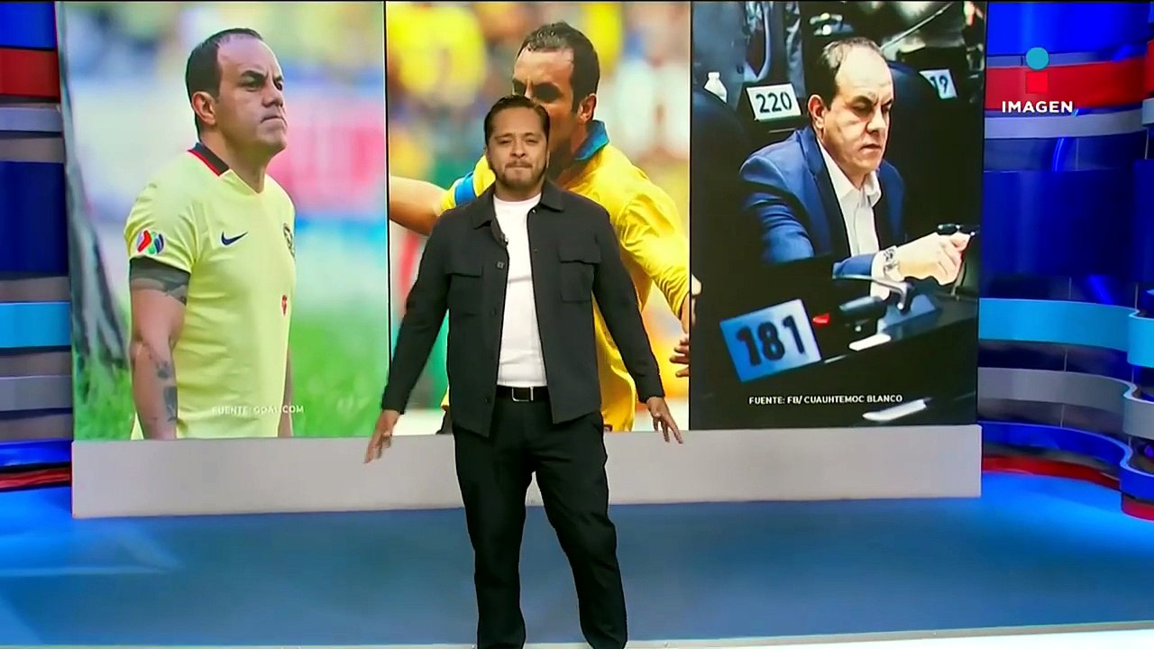 Cuauhtémoc Blanco baila de felicidad | Qué Importa