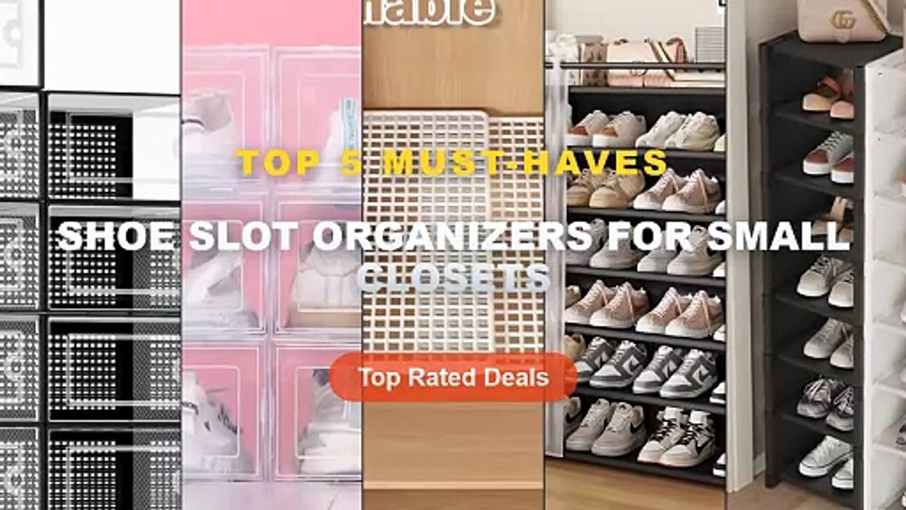 Top 5 Best Shoe Slot Organizers For Small Closets (Must Have ...