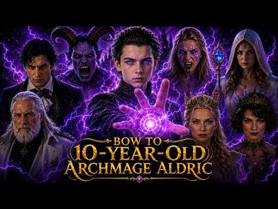 Bow to 10-Year-Old Archmage Aldric