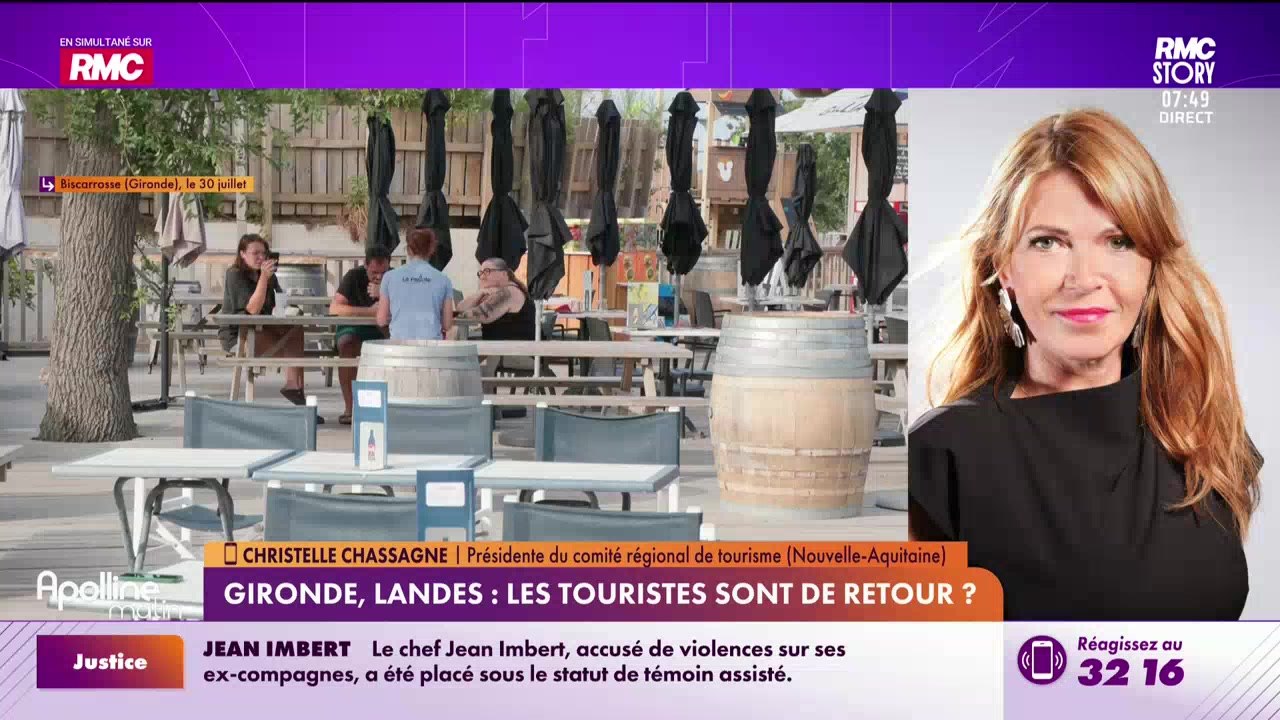 Les invités d'Apolline Matin : Christelle Chassagne et David Lafforgue - 06/08