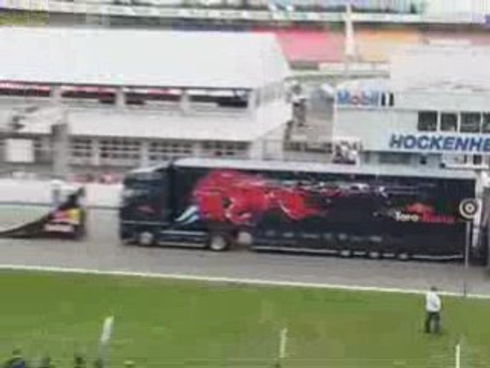 Show Vettel motocross at Hockenheim 09-07-08 _ 2