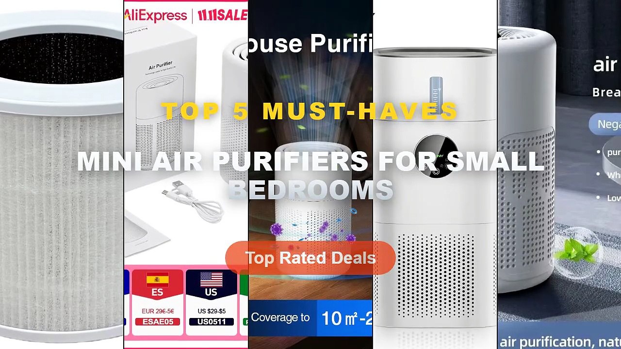 Top 5 Best Mini Air Purifiers For Small Bedroom...