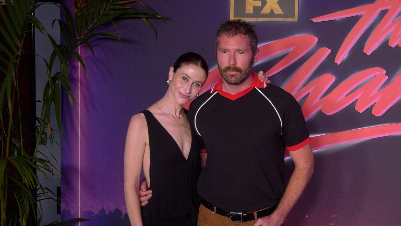 Juli Weiner and Charles Rogers attend the official launch skate party for FX's "The Shards"