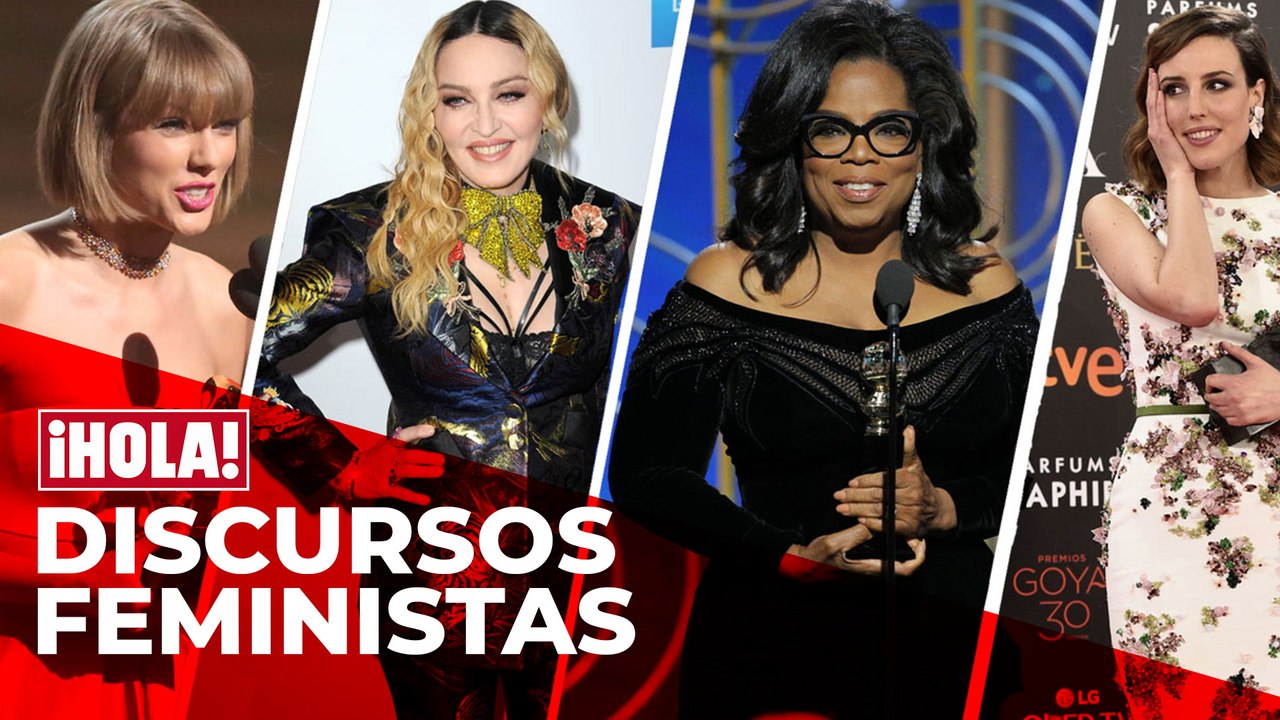 Madonna, Taylor Swift, Oprah... Los discursos f...