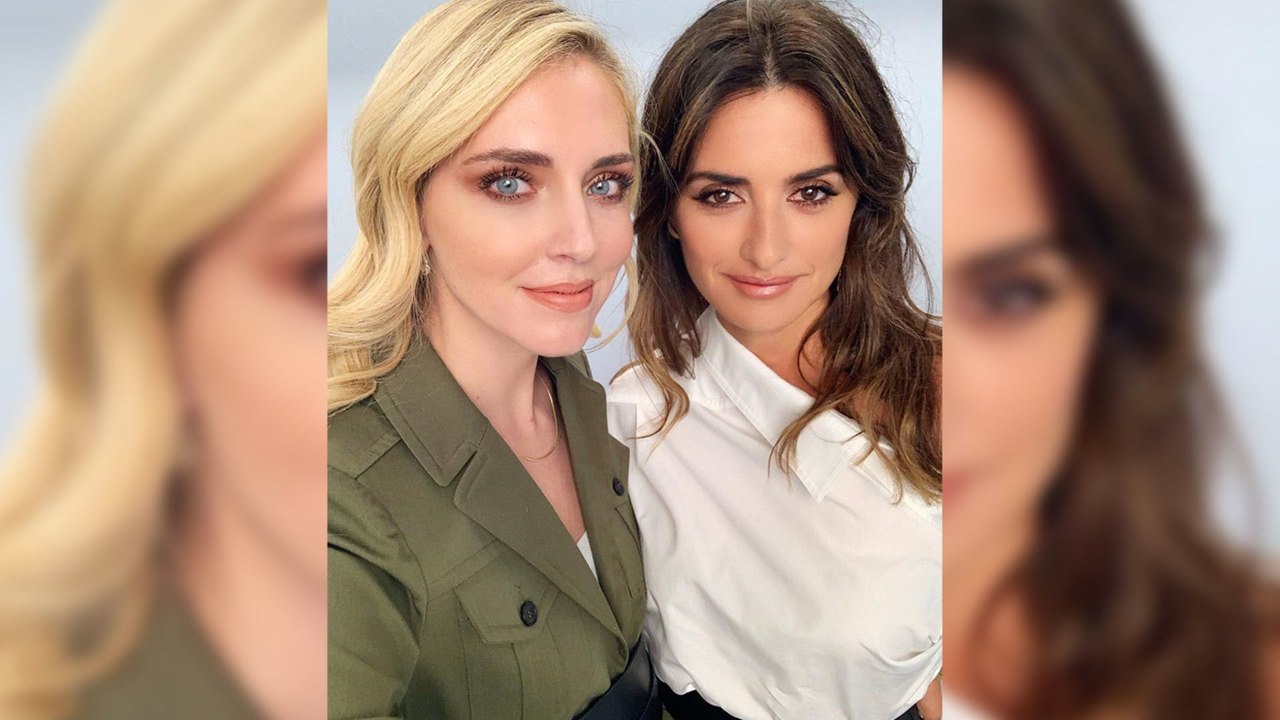 Penélope Cruz y Chiara Ferragni y Penélope Curz...