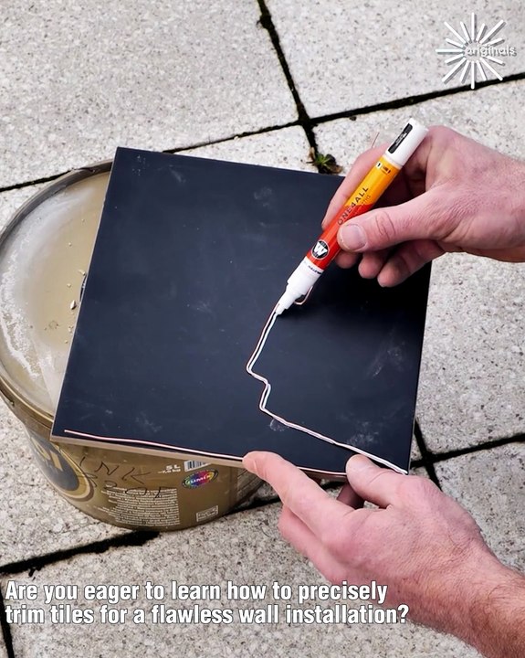 Learn expert techniques for flawless tile cuts! 🛠️✨