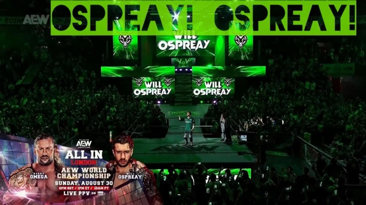 Will Ospreay Entrance @ AEW Dynamite - Grand Slam Mexico