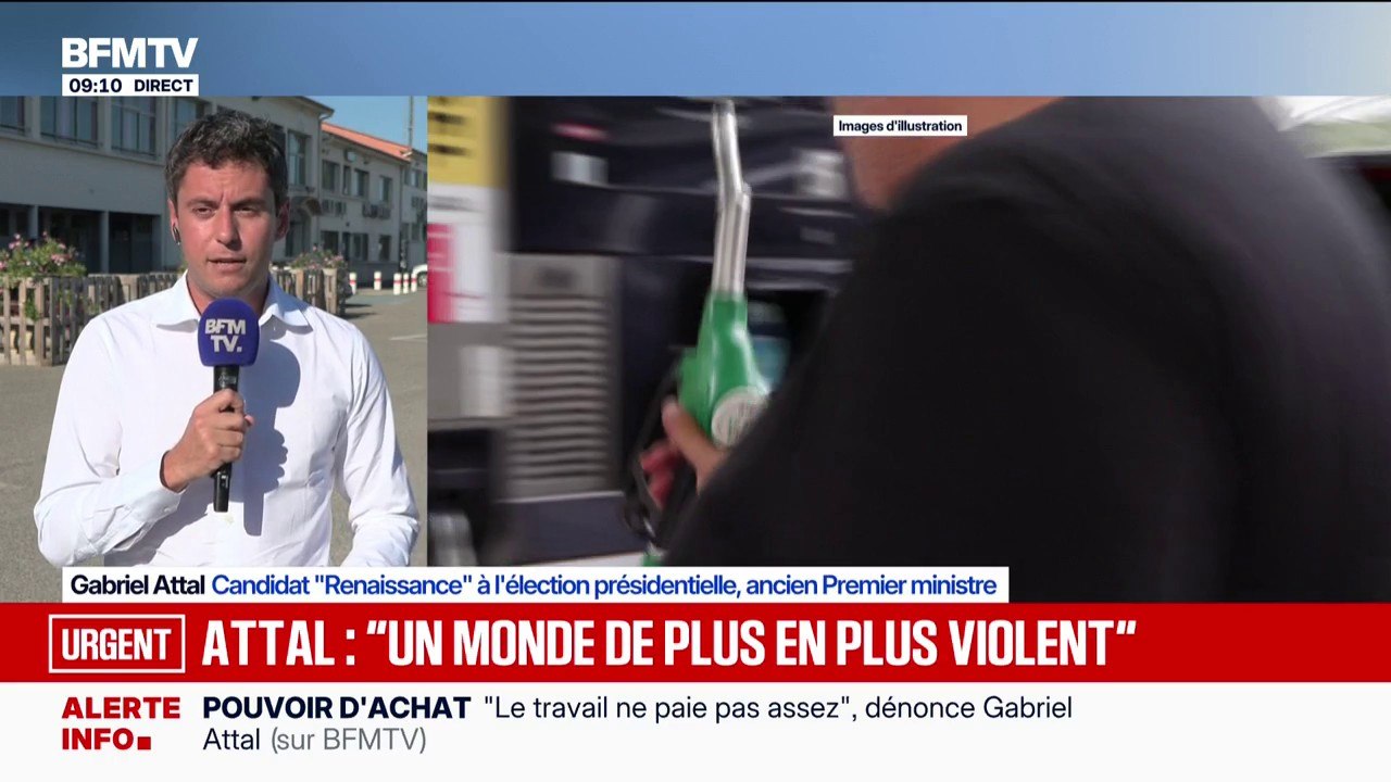 Gabriel Attal appelle les distributeurs à "plafonner les prix" des carburants