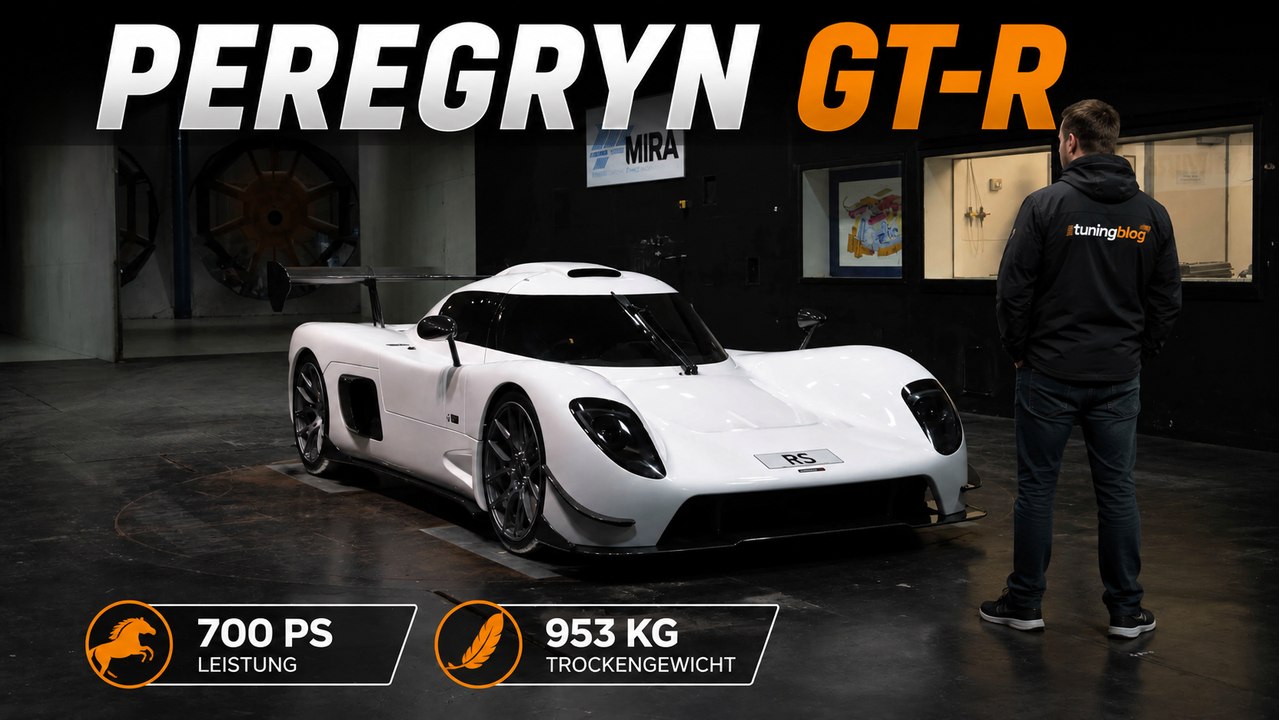Peregryn GT-R: Leichtbau, V8 und kompromisslose Performance