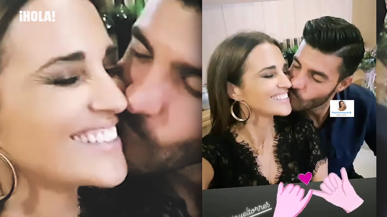 Paula Echevarría celebra su cumpleaños en su tierra y con sus dos amores