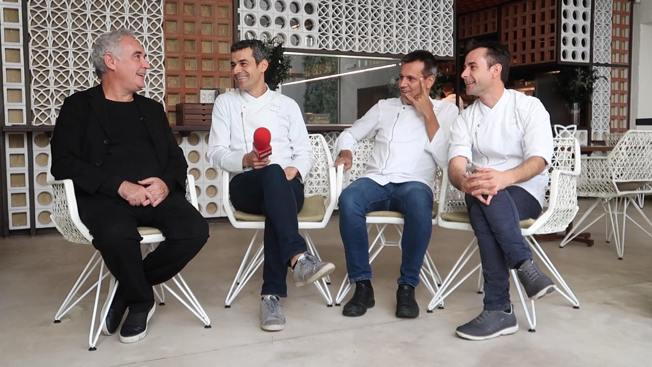 Entrevista con Ferran Adriá y sus discípulos d...