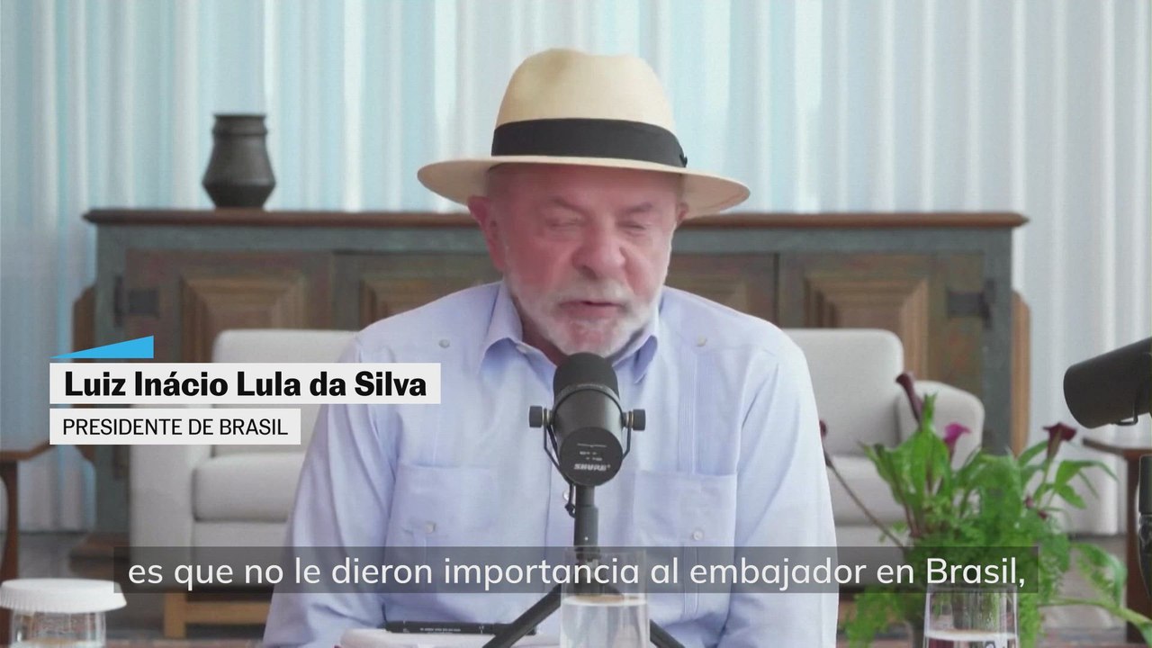 Lula da Silva sobre embajador de EE UU: "Nosotros queremos ser tratados con respeto"