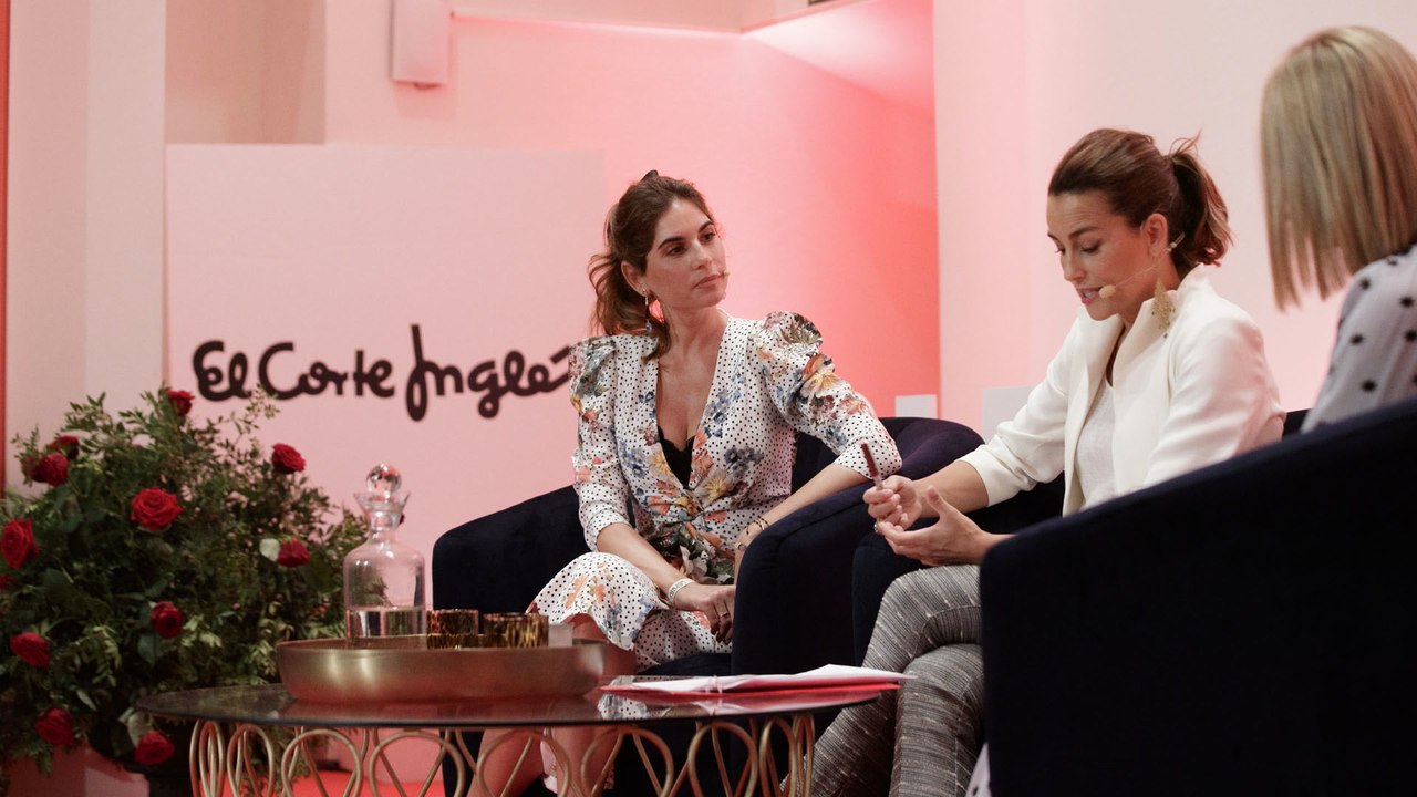 Lourdes Montes y la estilista Cristina Reyes no...
