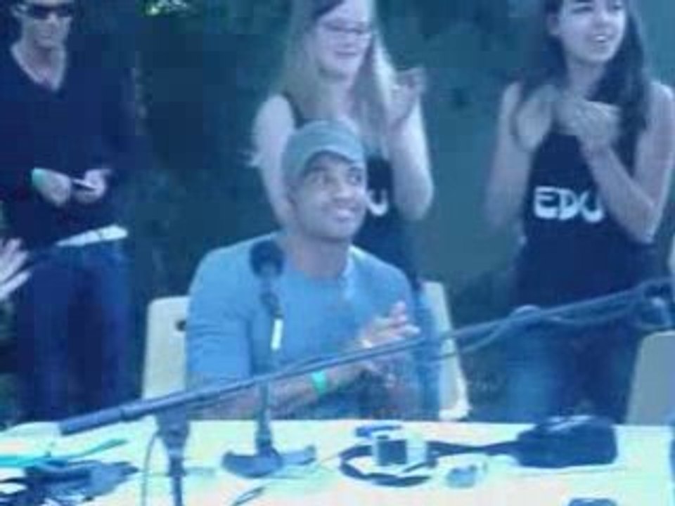 Interview Edu Del Prado, concert NRJ music live d'Arques