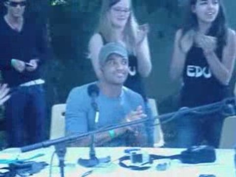 Interview Edu Del Prado, concert NRJ music live d'Arques