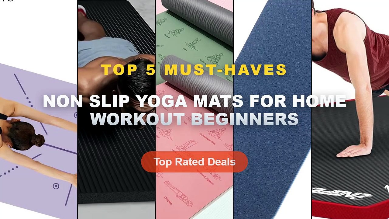 Don't Buy Non Slip Yoga Mats For Home Workout B...