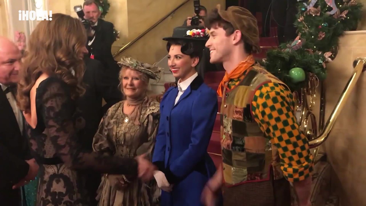 Kate Middleton conoce a Mary Poppins
