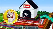 I Built the Safest Dog House in Minecraft