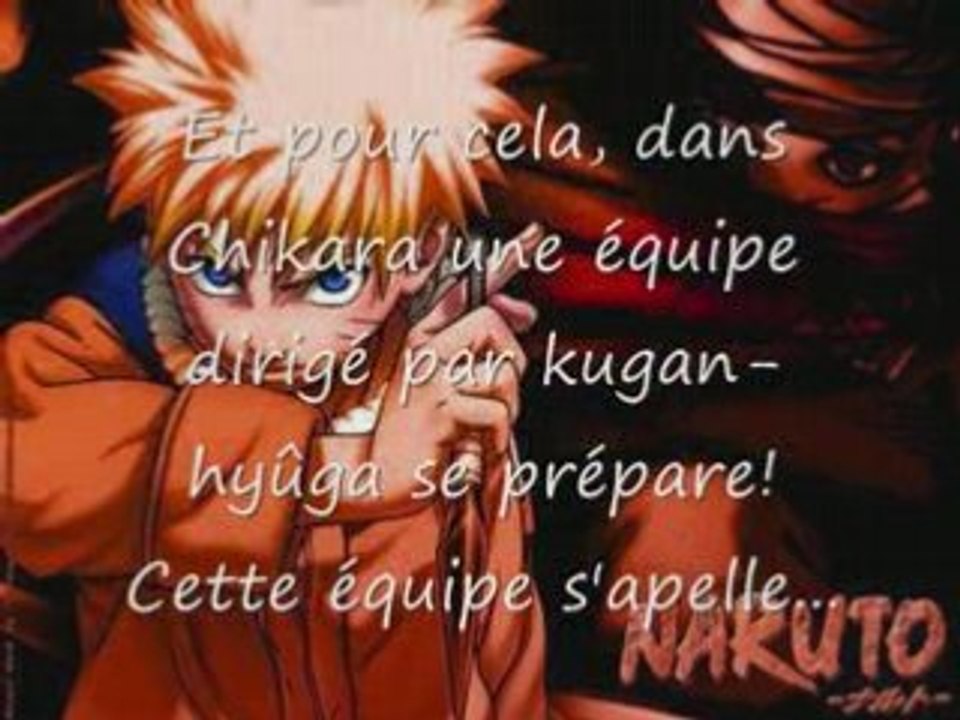 L'histoir de shinobi et l'équipe: team kugan