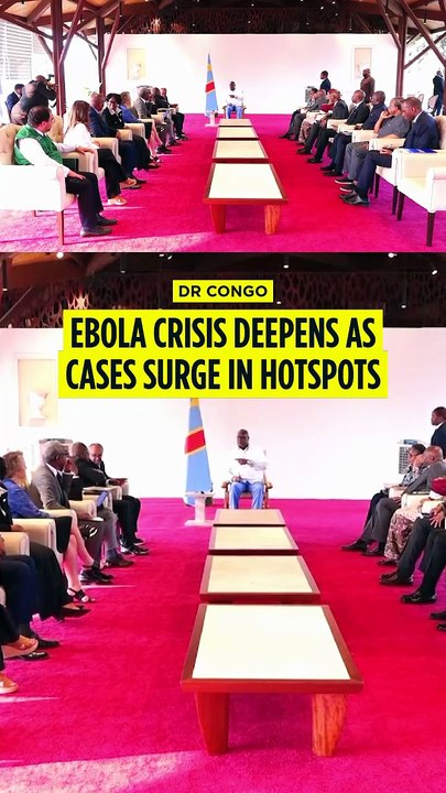 Ebola crisis deepens in DR Congo as cases surge in hotspots