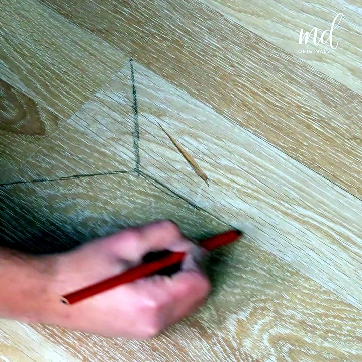 How to repair damaged floor