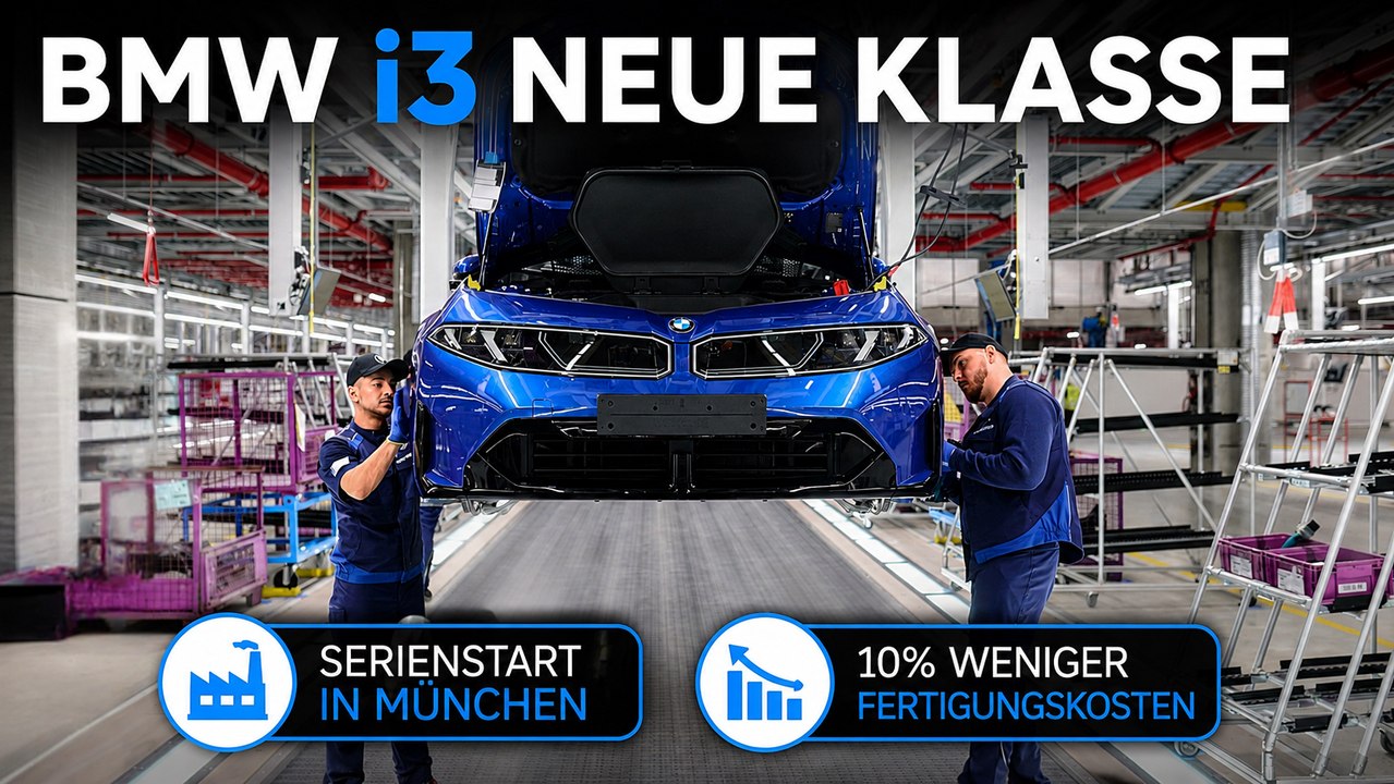 BMW i3 Neue Klasse: Produktionsstart mit hoher Nachfrage