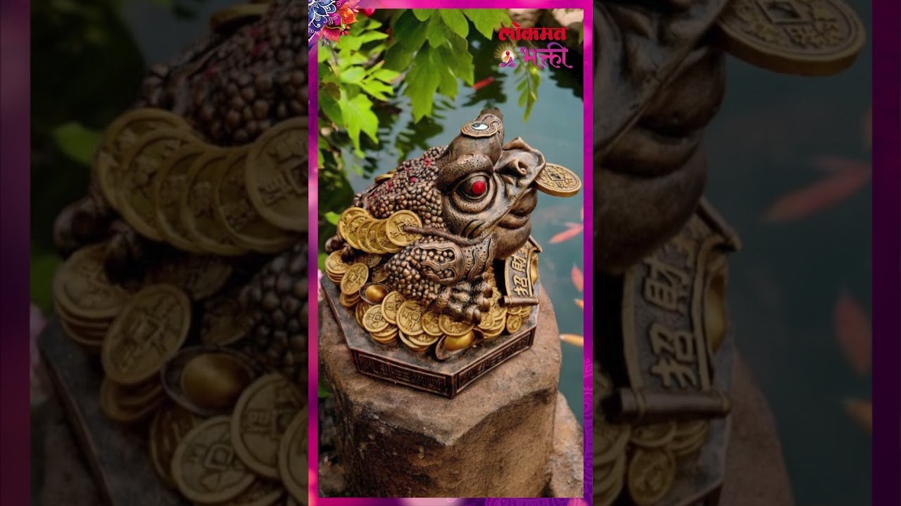 ''हा'' बेडूक पैसा खेचून आणतो? #moneytips #money FengShui | Lokmat Bhakti