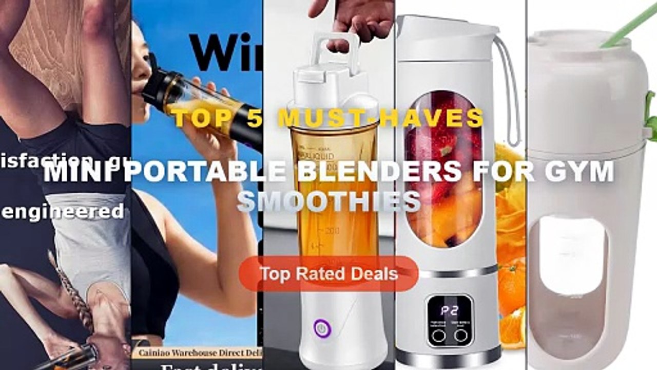 Don't Buy Mini Portable Blenders For Gym Smooth...
