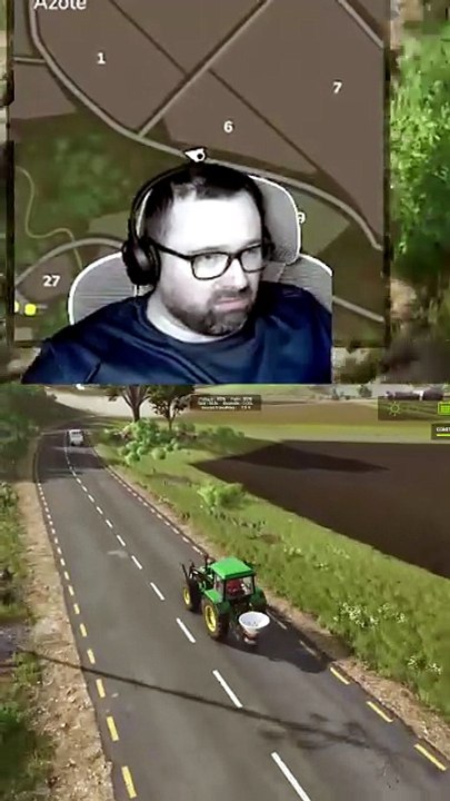 La reproduction entre un tracteur et une voiture.