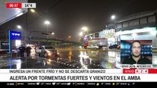 Alerta naranja por tormentas