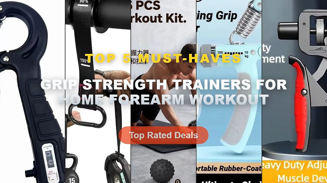 Best Grip Strength Trainers For Home Forearm Wo...