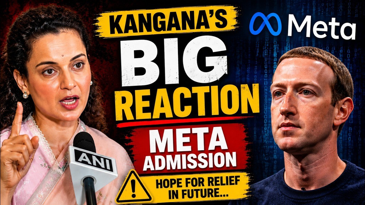 Kangana Ranaut Reacts to Meta's Admission | Takes Sharp Aim at Zuckerberg | India News