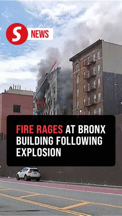 Explosion sparks five-alarm Bronx fire, injuring 11