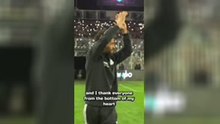THOUSANDS turn out to see Vozinha's Colo-Colo presentation