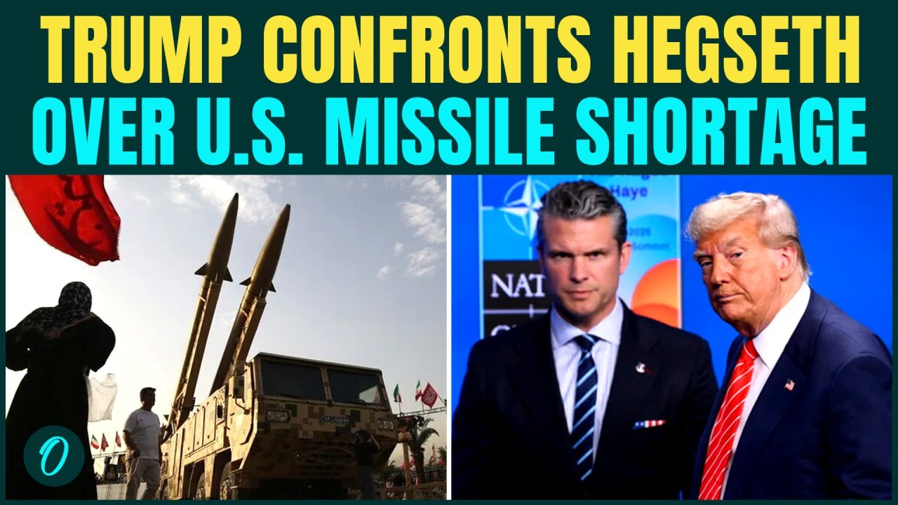 Trump HUMILIATES Hegseth Over U.S Critical Missile Shortage Amid Iran War During Camp David Meeting