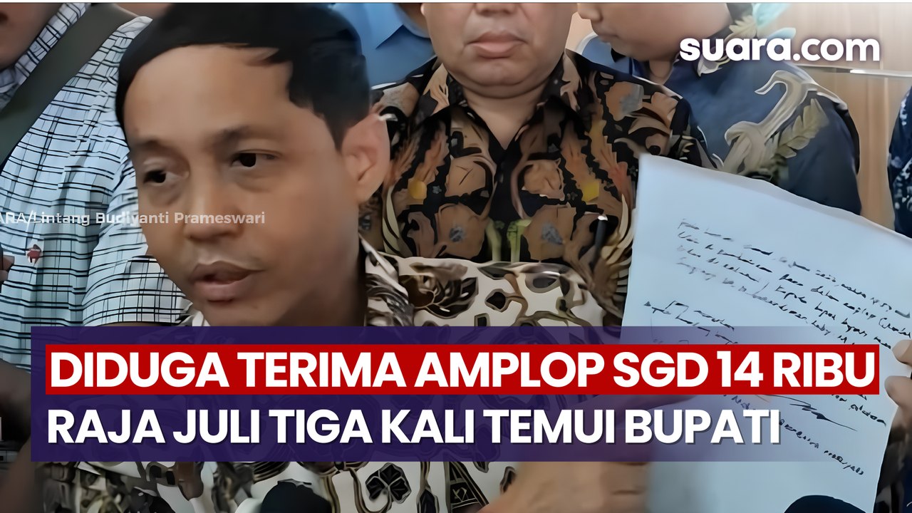 Diduga Terima Amplop Berisi SGD 14 Ribu, Menhut Raja Juli Ternyata Tiga Kali Bertemu Bupati Kuansing