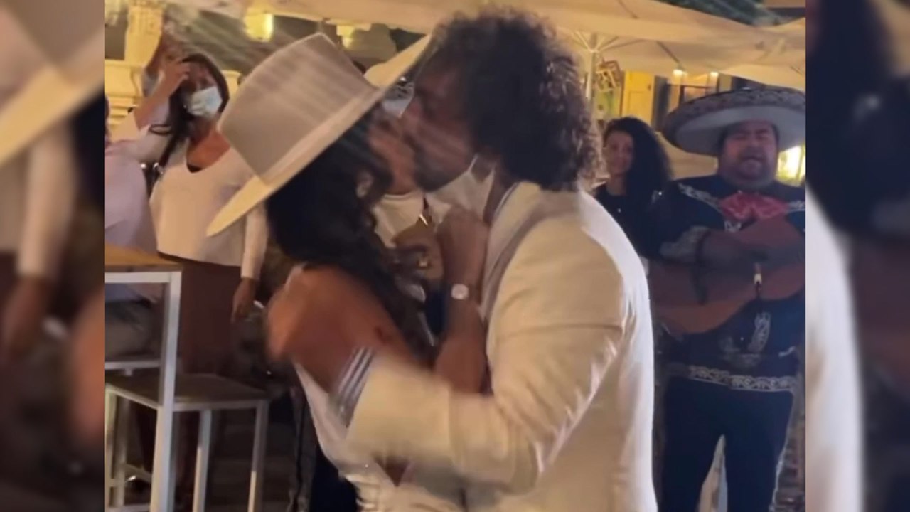 ¡Mariachis, sevillanas y derroche de amor! La fiesta preboda de José Antonio León y su novia Rocío