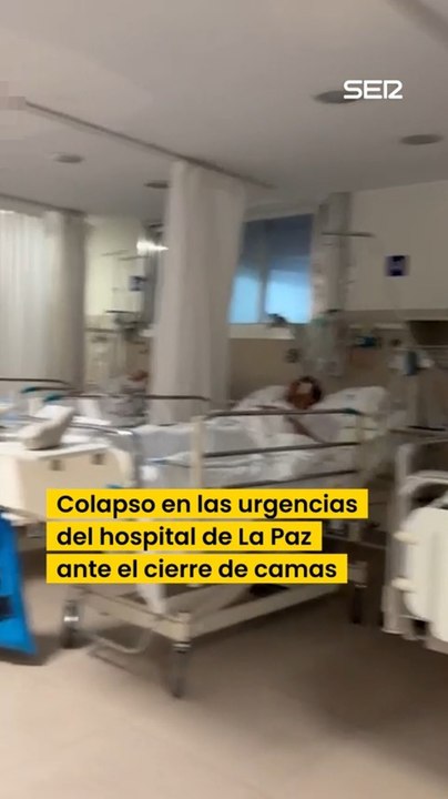 Pacientes en los pasillos y personal "desbordado": situación crítica en La Paz