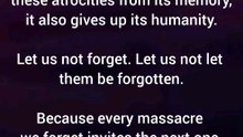 Hiroshima’s ash,Nagasaki’s scream,Halabja’s silence...