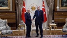Cumhurbaşkanı Erdoğan, MHP Genel Başkanı Bahçeli'yi kabul etti