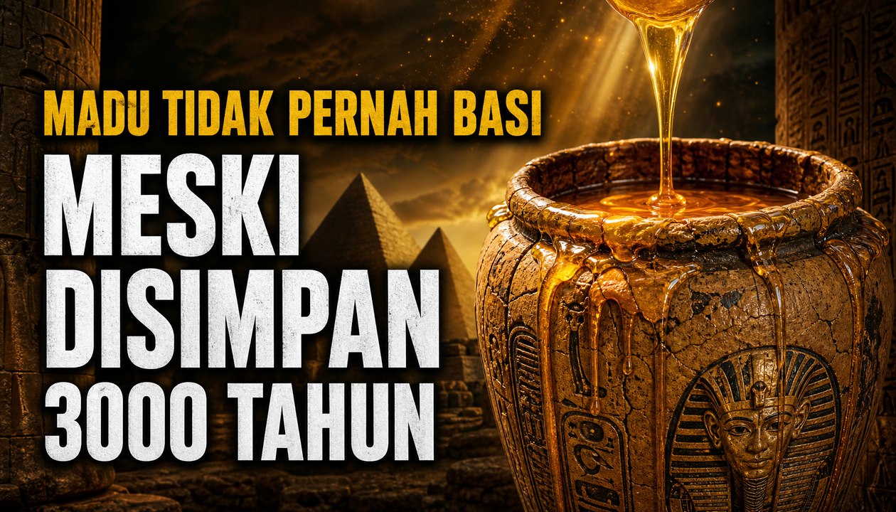 Mengapa Madu Asli Tidak Pernah Basi Meski Disimpan Ribuan Tahun?