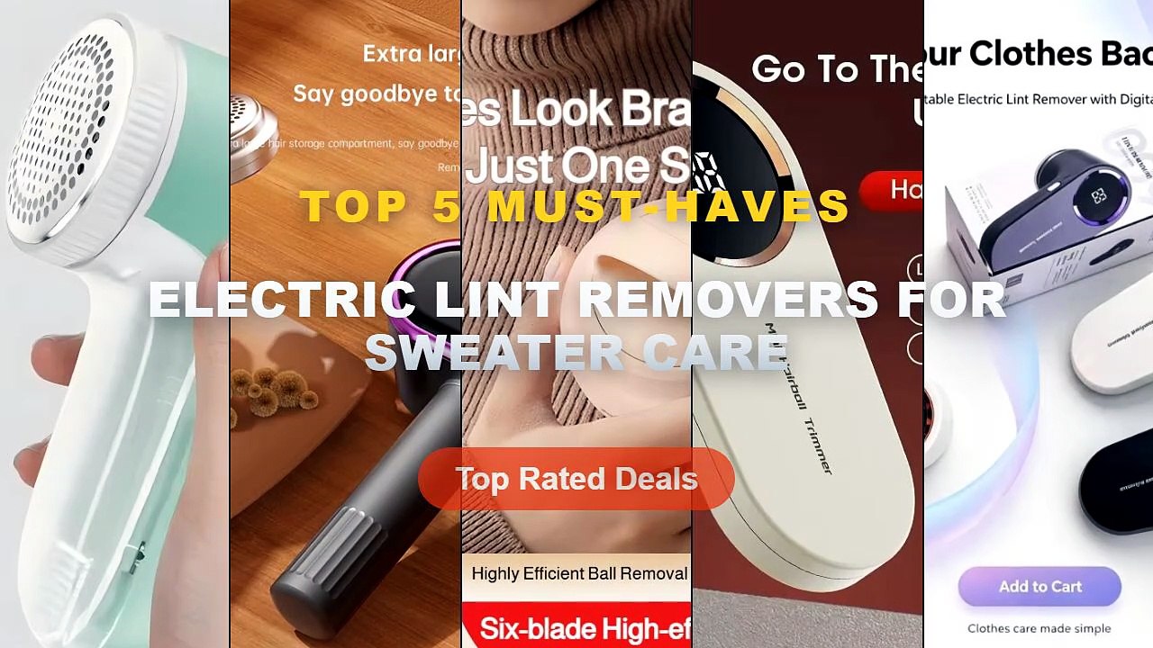 Cheap & Best Electric Lint Removers For Sweater...