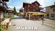 Mürren 🇨🇭 Lauterbrunnen The Hidden Jewel of the Alps ! Switserland 8K 🇨🇭
