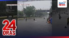 Daloy ng trapiko sa bahagi ng Dr. Santos Ave. sa Sucat, halos naparalisa ng baha | 24 Oras