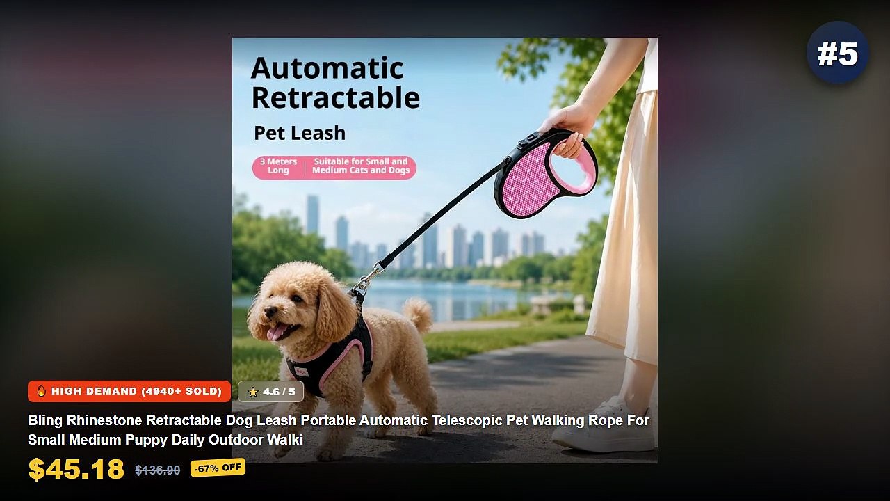 Ultimate Guide to the Best Retractable Dog Leas...
