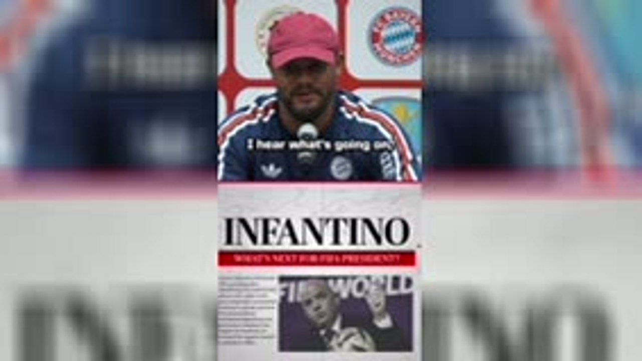 Kompany has 'strong opinion' on Infantino