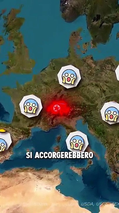 E se la Svizzera e la Corea del Nord si scambiassero di posto?!?