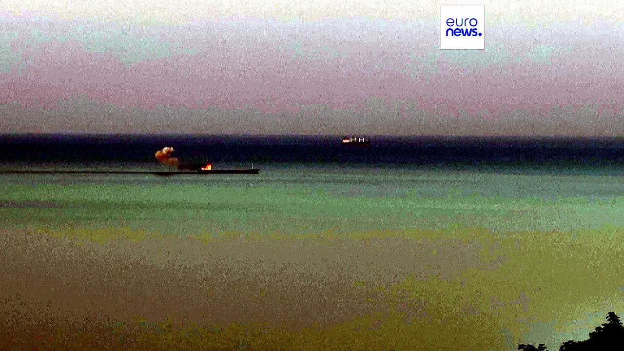 Russische Drohnen greifen deutsches Frachtschiff "EMIL" an